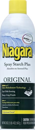 Niagara F17 08120 Spray Starch Original, 20 Oz