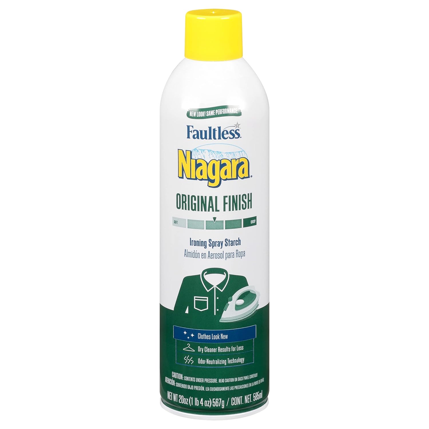 Niagara F17 08120 Spray Starch Original, 20 Oz
